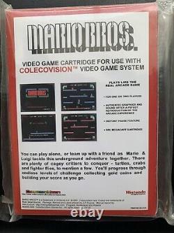 Mario Bros R9+ Homebrew NEW CIB CollectorVision FIRST PRINT 2009 Only 100 Made