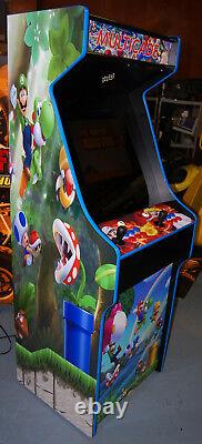 Mario Themed Multicade Arcade Cabinet Lots of Games! Simpsons XMen TNMT NEO GEO