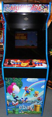 Mario Themed Multicade Arcade Cabinet Lots of Games! Simpsons XMen TNMT NEO GEO