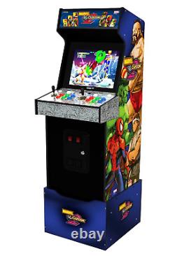 Marvel vs Capcom 2 Arcade1UP Gaming Arcade Machine With Riser Lit Marque New