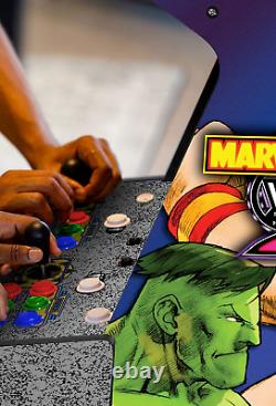 Marvel vs Capcom 2 Arcade1UP Gaming Arcade Machine With Riser Lit Marque New