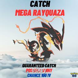 Mega Rayquaza Raid Pokemon Go? Raid-XL Farm? Chance 100 iv? Guaranteed Catch? Mega