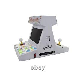 Mini Arcade 2 Players Bartop Arcade Cabinet Tabletop Arcade 9800 Classic Games