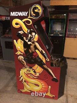 Mortal Kombat Arcade Side Art Artwork MK1 CPO Midway