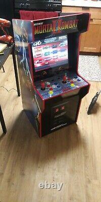 Mortal Kombat Arcade White Stand Up Video Game System 12in One Legacy Edition