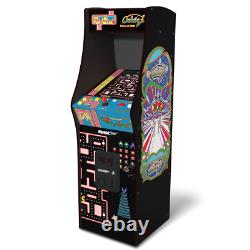 Ms. PAC-MAN & GALAGA, Retro Arcade Game, 5' Cabinet, 12 Classic Games, 17 LCD