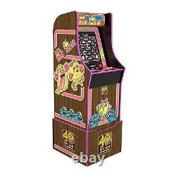 Ms. Pac Man 40th Anniversary 10-IN-1 Video Arcade Machine With Riser Galaga New