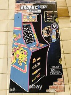 Ms Pac-Man Arcade1up Arcade Machine 4 Games In 1 New