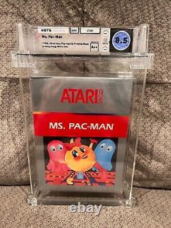 Ms. Pac-man Factory Sealed Hangtab Wata 8.5 A++ Atari 2600