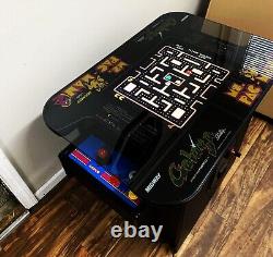 Ms. Pacman Galaga Arcade Game Cocktail Table New Plays 60 Games