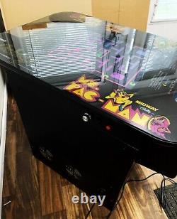 Ms. Pacman Galaga Arcade Game Cocktail Table New Plays 60 Games