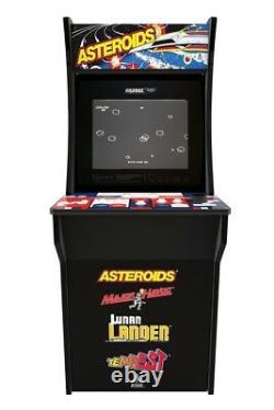 Multi-Game Arcade Cabinet with Asteroids Major Havoc Lunar Lander Tempest