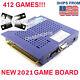 New 412 In 1 Multi Game Pcb Board Jamma Arcade Blue Elf Vga Vertical Us Seller