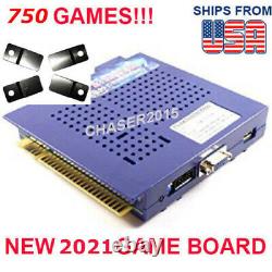 NEW 750 in 1 Arcade Multi Game PCB Board JAMMA Blue Elf VGA US SELLER Multicade