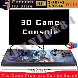 NEW All Metal Lengthen 20000 Games Pandora Box 3D Game Arcade Console Joysticks