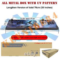 NEW All Metal Lengthen 20000 Games Pandora Box 3D Game Arcade Console Joysticks
