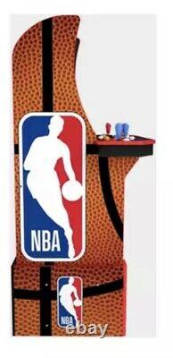 NEW Arcade1UP NBA Jam Home Arcade Cabinet 3 Games in 1 Original Design + Riser