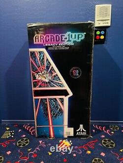 NEW Arcade1Up Atari Legacy Arcade Tempest Cabinet, 12 GAMES, Lit Marquee, Riser