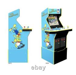 NEW Arcade1up The Simpsons Arcade Cabinet Kit 2 Games Bowling Riser Included