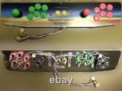 NEW Genuine Stainless Control Panel SEGA Blast City Arcade Candy Cabinet Sanwa