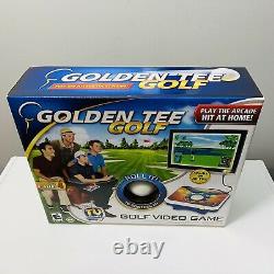 NEW Golden Tee Golf TV Games (TV game systems, 2011) Arcade 1-4 Players Rated E