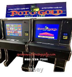 (NEW) Pot O Gold Keno 510 Sitdown Game Machine with Wide 22 Touch Screen By GMS
