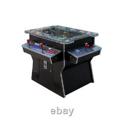 NEW Premier 3-Sided Cocktail Arcade 3000 Games, 26 LCD Monitor, LED Lighting