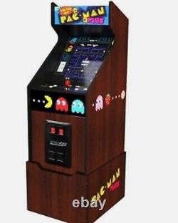NEW Rare hard to find Arcade1Up Pac-Man Plus Arcade Machine 12 in 1 + Riser
