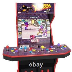 NIB! Arcade1Up X-Men 4-Player Arcade Machine withRiser & Stool FAST, FREE SHIPPING