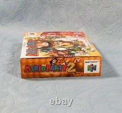 NINTENDO 64 GAME, MARIO PARTY 2, CIB, TESTED, WORKS 1st ED, 2000, MINT/BRAND NEW