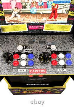 New Arcade1Up, Street Fighter, 12-in-1 Capcom Legacy Arcade Free Shipping