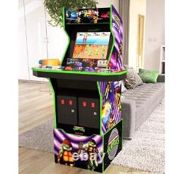 New Arcade1Up Teenage Mutant Ninja Turtles Arcade Machine with Riser