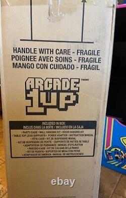 New Arcade1up 8-in-1 Asteroids Party-Cade Partycade Arcade