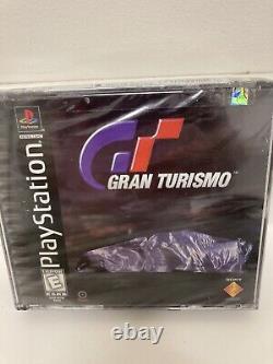 New Gran Turismo 1 Playstation PS1 FACTORY SEALED Rare Black Label First Print