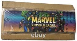 New In Box Marvel Super Heroes Arcade Game Light Up Marquee Arcade1Up Panel B