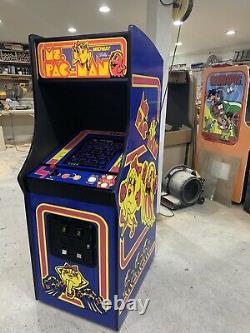 New Ms. PacMan Arcade Machine With Trackball! Upgraded
