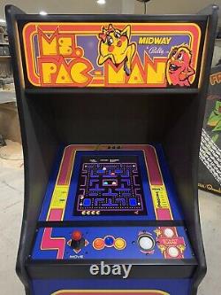 New Ms. PacMan Arcade Machine With Trackball! Upgraded