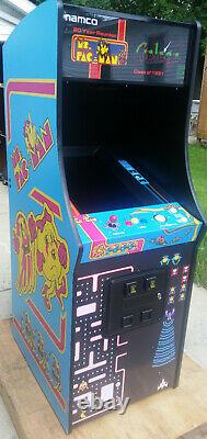 New Ms Pacman Galaga 27 LCD monitor 3 years warranty upright video arcade game