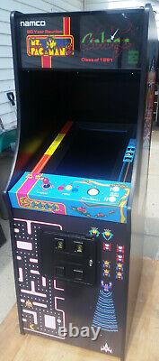 New Ms Pacman Galaga 27 LCD monitor upright video arcade game LOCAL PICK UP