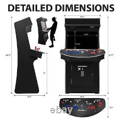 New Video Arcade Game 4 Player Slim 32 LCD Screen 6296 Popular & Classic Games