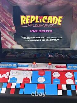 New Wave Toys Replicade ASTEROIDS 16 Scale Arcade Cabinet pre-owned excellent