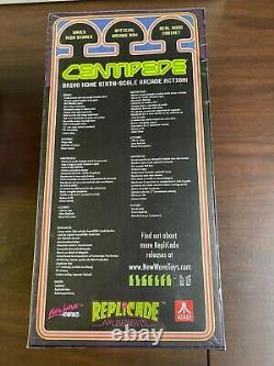New Wave Toys Replicade Kickstarter Edition Centipede Arcade New In Box Sealed
