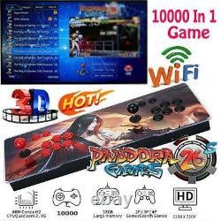 New Wifi 10000 Game Pandora Game Box Stick 2/4 Player Arcade Game Console 2D&3D