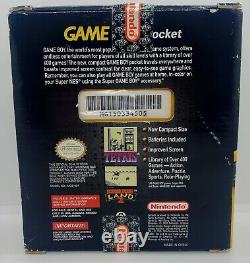 Nintendo Game Boy Pocket Game Yellow Brand New Factory Sealed
