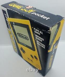 Nintendo Game Boy Pocket Game Yellow Brand New Factory Sealed