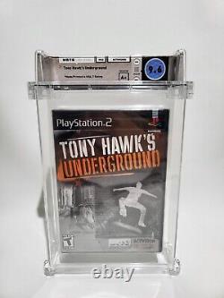 PS2 Tony Hawk's Underground (Playstation 2 2003) PS2 NEW Black Label WATA 9.6 A+