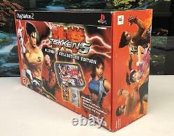 PS3 Tekken 5 Ultimate Collector's Arcade Stick Playstation 2, (New, Open Box)
