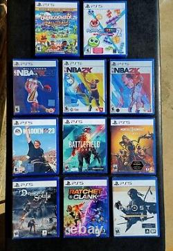 PS5 Games 20-Game Lot Brand New Never Opened Factory Sealed See Photos