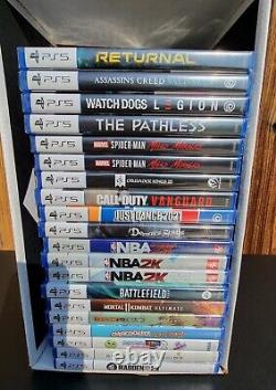PS5 Games 20-Game Lot Brand New Never Opened Factory Sealed See Photos