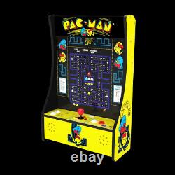 Pac Man Arcade Game Machine Partycade Video Cade Machine Wallmount Tabletop NEW
